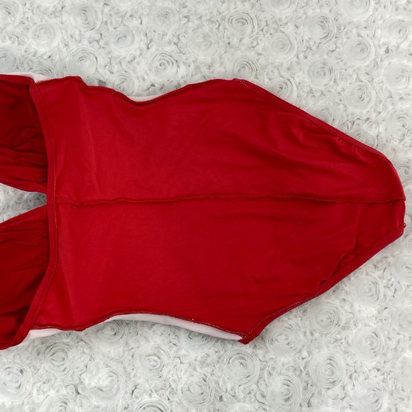 Bleu Rod Beattie | Ruched Red One Piece Swimsuit - Picture 9 of 12
